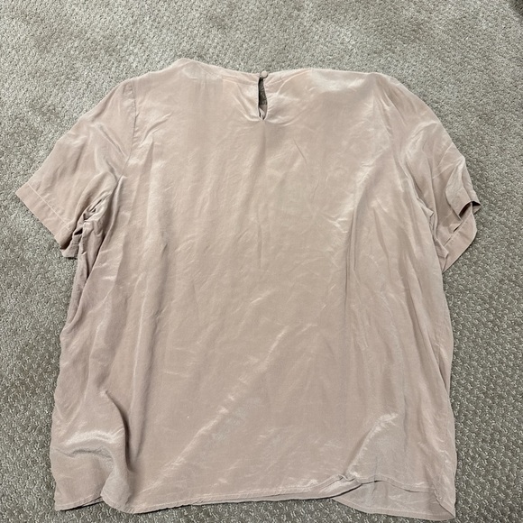 Elegant Women's Tan Blouse - Picture 5 of 5